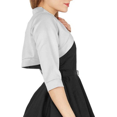 Women's Satin Jacket Satin Shrug